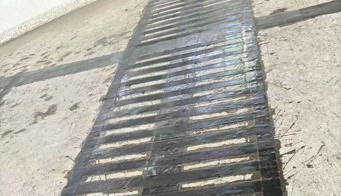 预应力碳纤维板加固